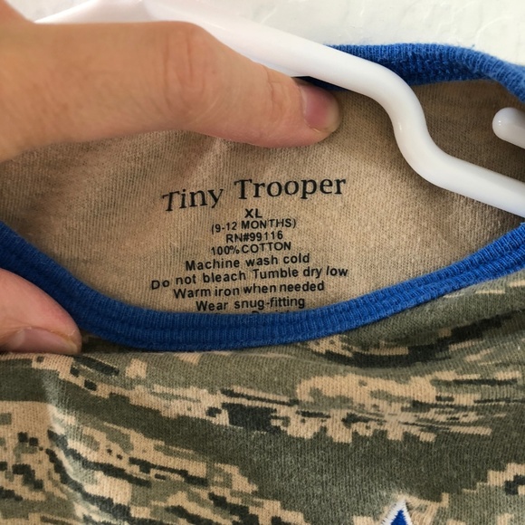💕💕Tiny Trooper Air Force One Piece Jump Suit - Picture 5 of 5
